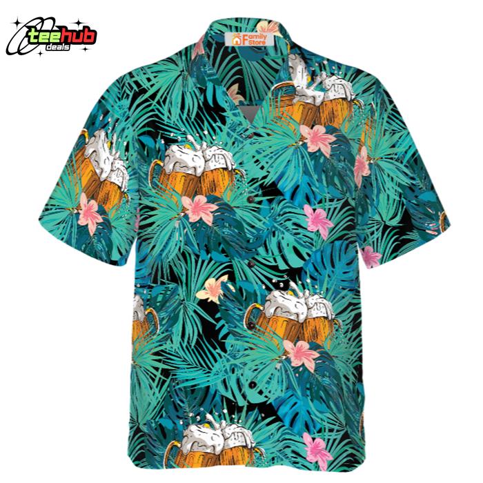 Beer Tropical Hawaiian Shirt