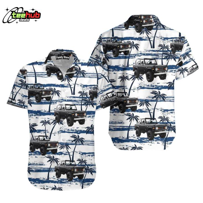 Cars Retro Tropical Custom Hawaiian Shirt