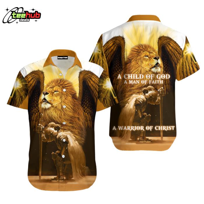 Christian Jesus Catholic Lion Hawaiian Shirt