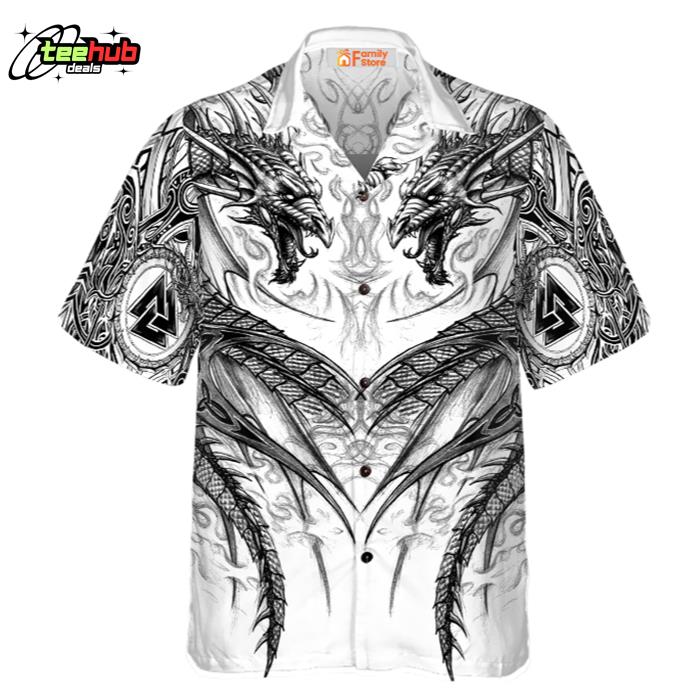 Dragon 3D Hawaiian Shirt