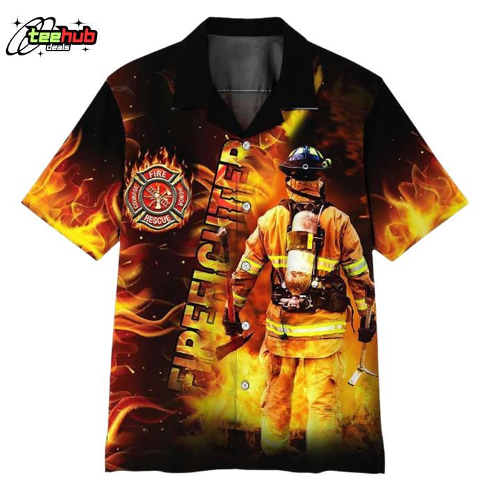 Firefighter Rescue Honor Hawaiian Shirt
