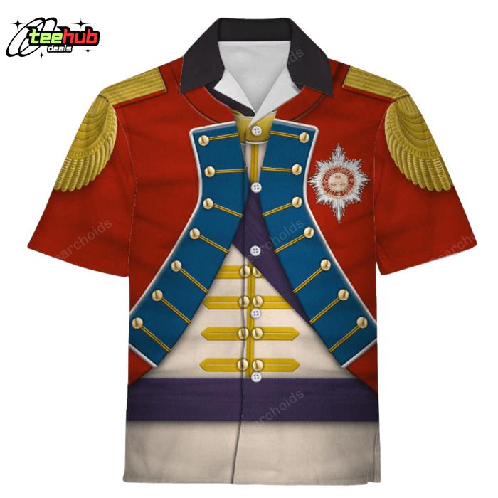 General Washington The American Revolution Uniform Hawaiian Shirt