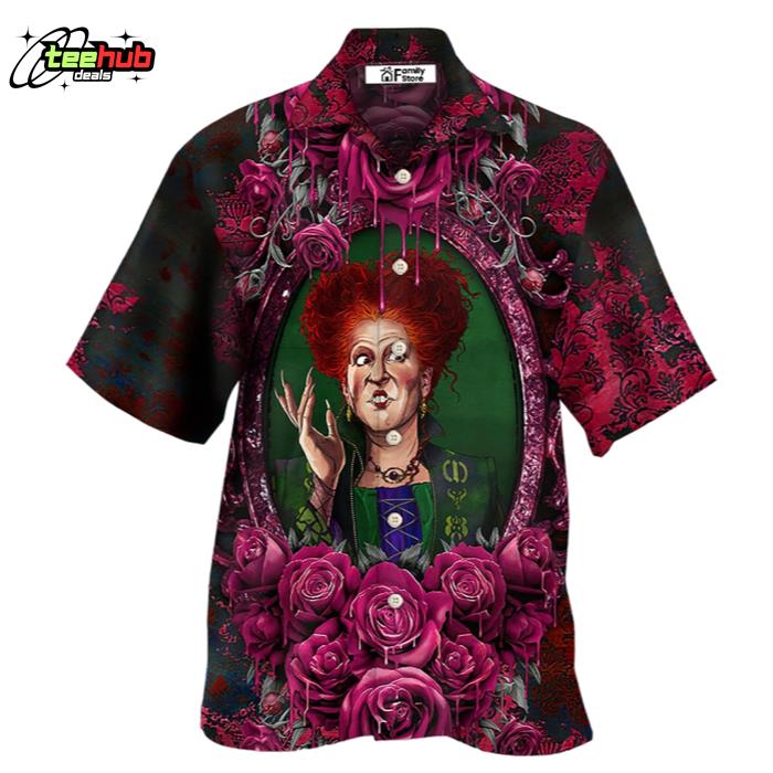 Halloween Horror Scary Sister Witches Winifred Hawaiian Shirt