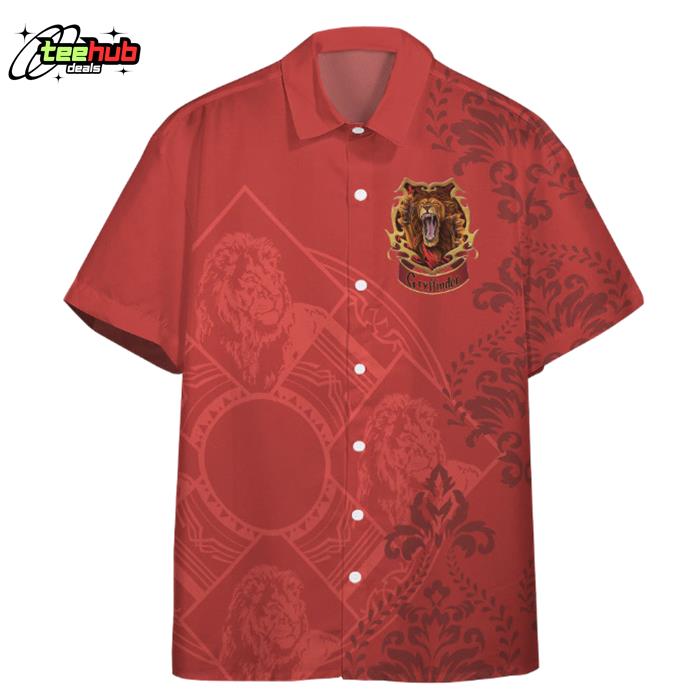 Harry Poster Gryffindor Summer Vibe Custom Hawaiian Shirt