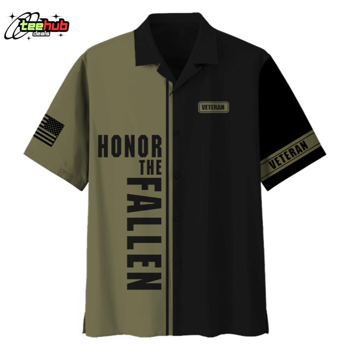 Honor The Fallen Hawaiian Shirt