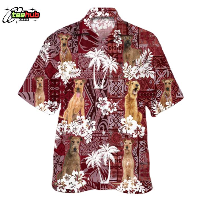Irish Terrier Red Gift for Dog Lover Hawaiian Shirt