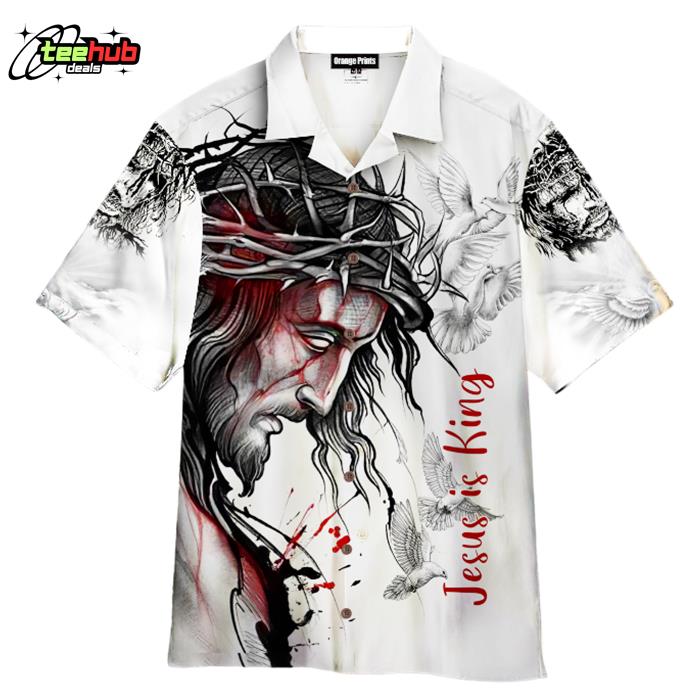 Jesus Is King Hawaiian Shirt
