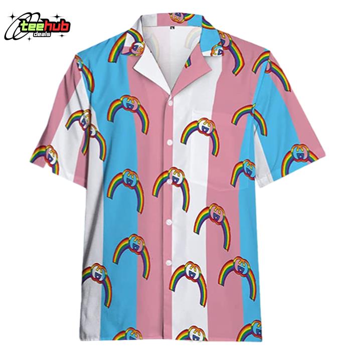 LGBT Rainbow Summer PrideFor Gay Man Hawaiian Shirt