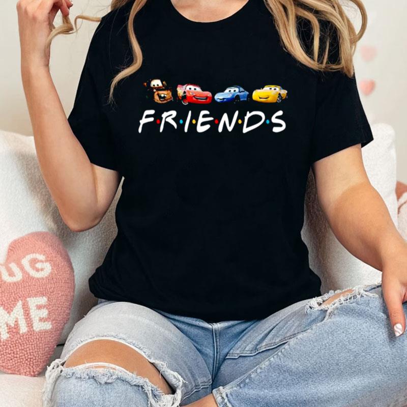 Lightning Mcqueen And Friends Car Lovers Unisex T-Shirt Hoodie Sweatshirt
