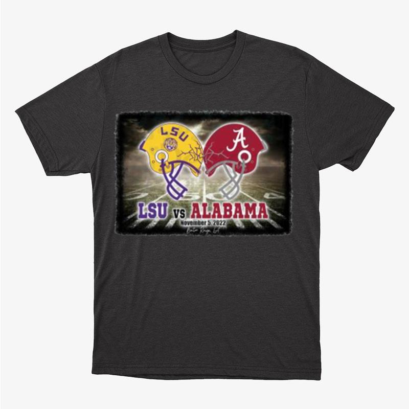Lsu Vs Alabama Louisiana Saturday Night Football Tiger Stadium Unisex T-Shirt Hoodie Sweatshirt