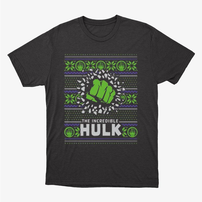 Marvel Hulk Punch Kids' Christmas Unisex T-Shirt Hoodie Sweatshirt