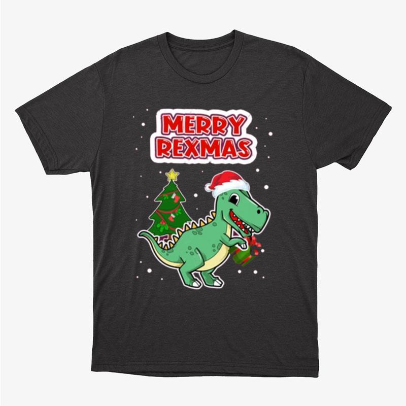 Merry Rexmas Dino Dinosaur Christmas Ya Filthy Animal Unisex T-Shirt Hoodie Sweatshirt