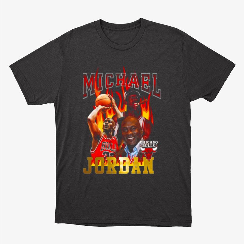 Michael Jordan Chicago Bulls Retro Unisex T-Shirt Hoodie Sweatshirt