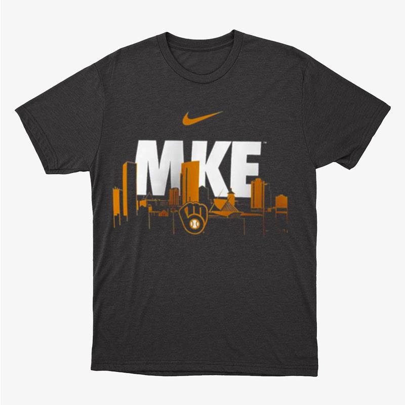 Milwaukee Brewers Local Skyline Legend Performance Unisex T-Shirt Hoodie Sweatshirt