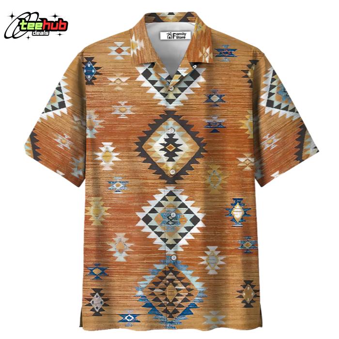 Native Love Peace Pattern Cool Style Hawaiian Shirt