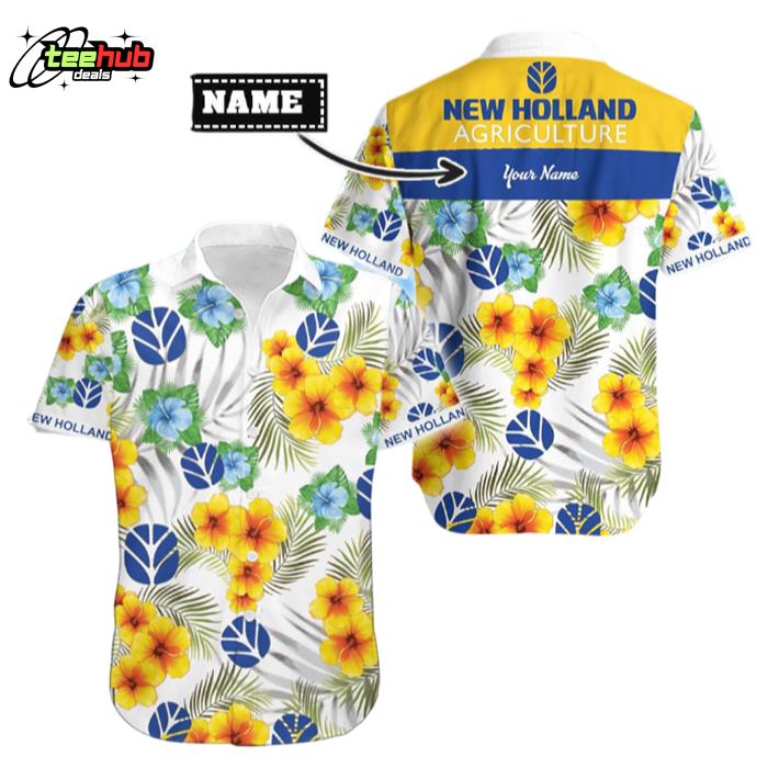 New Holland CustomizedFor Summer Hawaiian Shirt