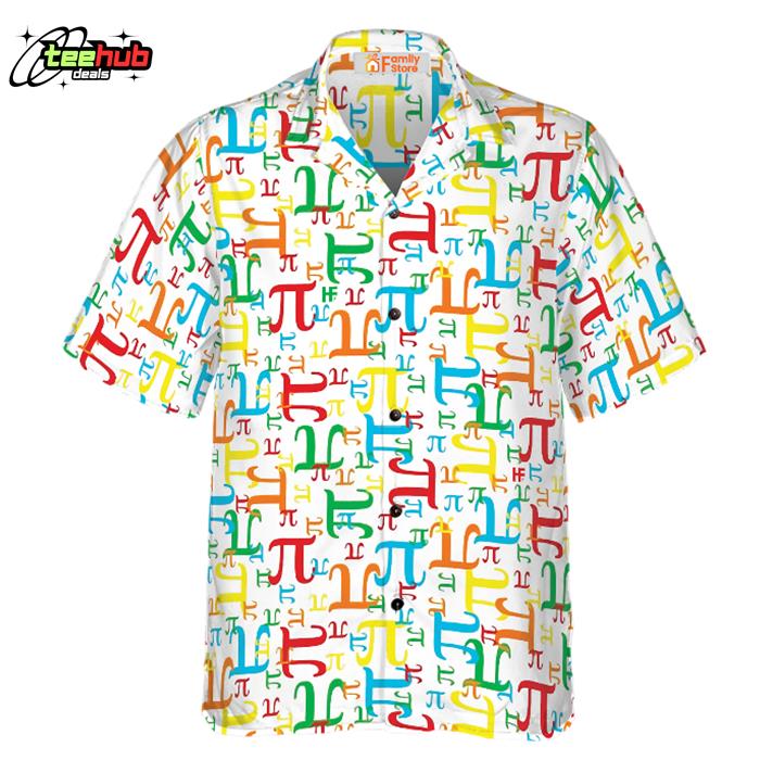Pieces Of Pi Math Teacher V1 Hawaiian Shirt