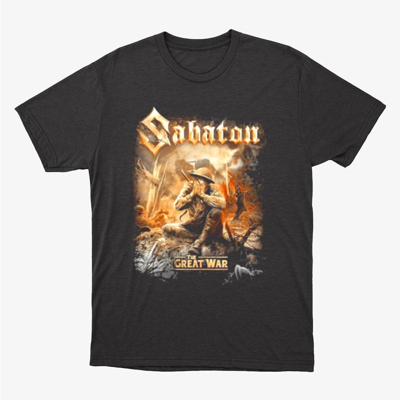Sabaton The Great War Rock Band Design Unisex T-Shirt Hoodie Sweatshirt