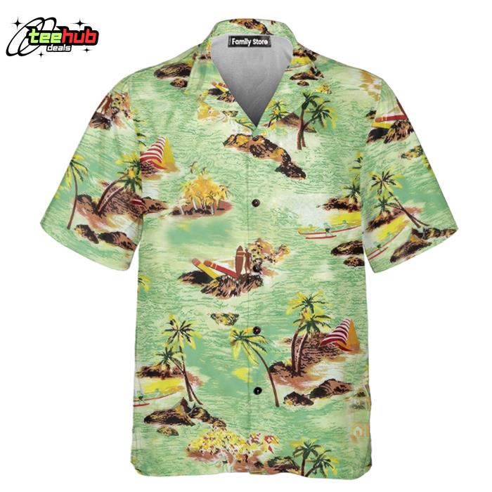 Samuel Brett From Alien Harry Dean Stanton Hawaiian Shirt