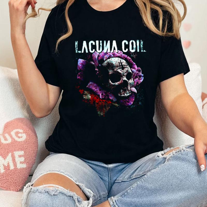 Skull Flower Lacuna Coil Unisex T-Shirt Hoodie Sweatshirt