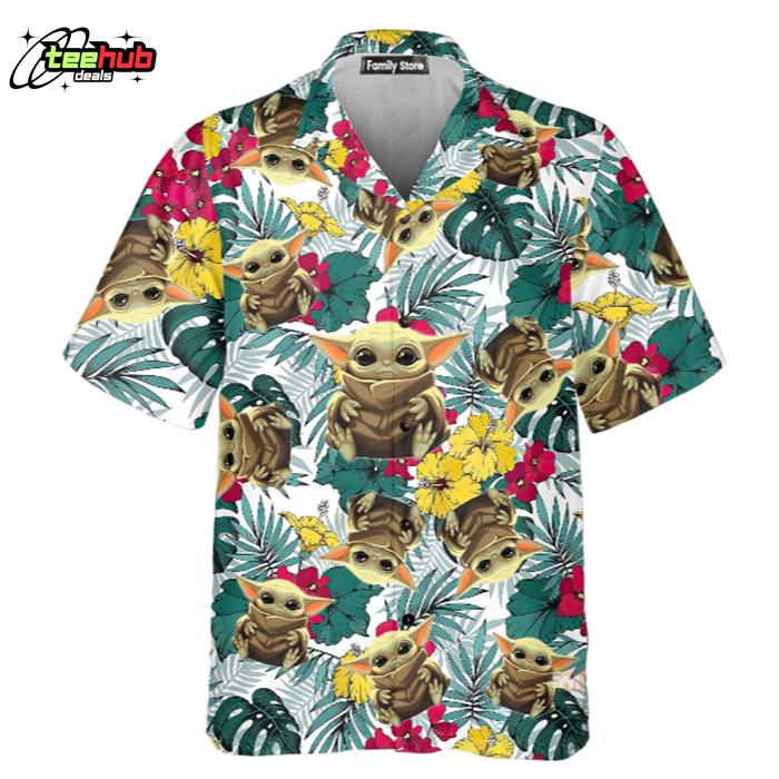 Starwars Baby YodaKids Hawaiian Shirt