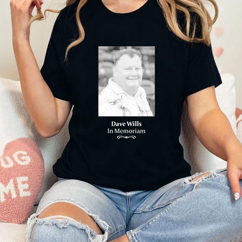 Tampa Bay Rays Dave Wills In Memoriam Unisex T-Shirt Hoodie Sweatshirt