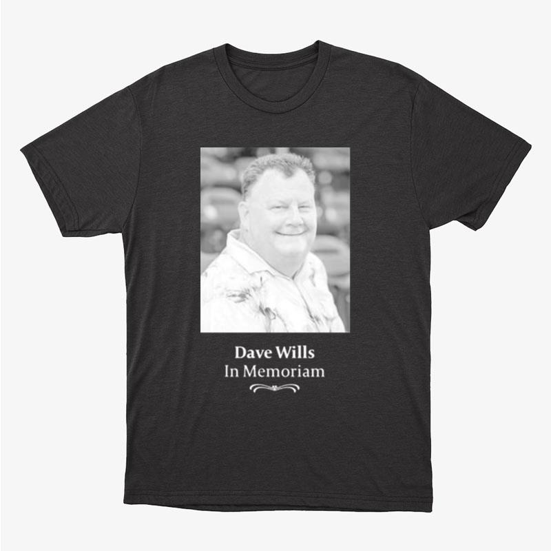 Tampa Bay Rays Dave Wills In Memoriam Unisex T-Shirt Hoodie Sweatshirt