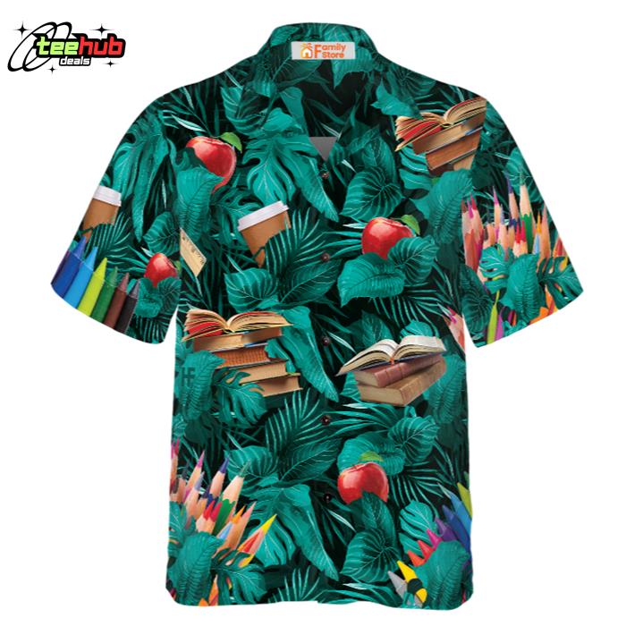 Tropical Teacher Best Gift For Teacher Hawaiian Shirt