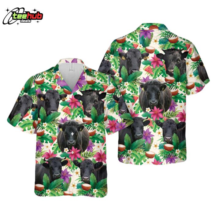 Unique Dexter Summer Floral 3D Hawaiian Shirt