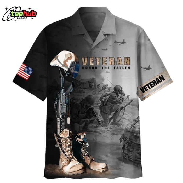 Veteran Honor The Fallen V7 Hawaiian Shirt