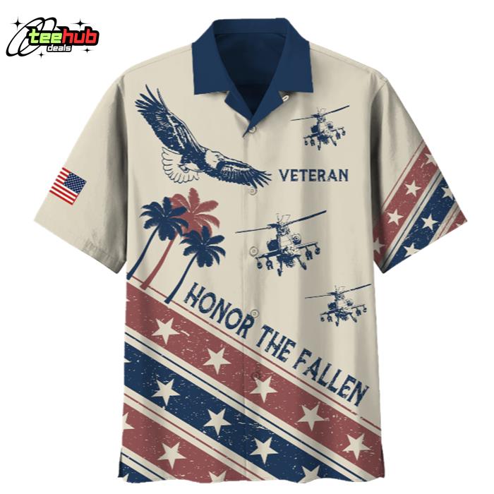 Veteran Honor The Fallen V8 Hawaiian Shirt